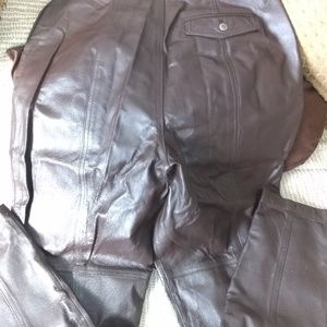 Leather pants